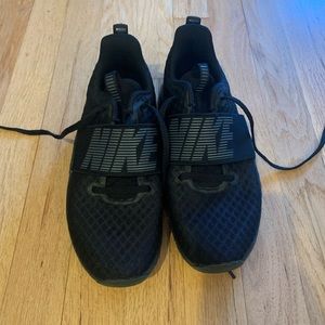 Nike black sneakers for women size 7.5